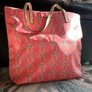 Kate Spade Daycation Camel Party Tote - never used!